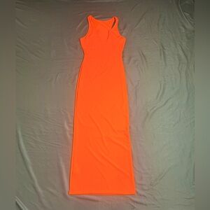 Womens Sexy Sleeveless Causal Scoop Neck Ottoman Ribbed Dress - Size Small